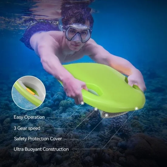 Asiwo Mako Electric Kickboard for Kids - Green
